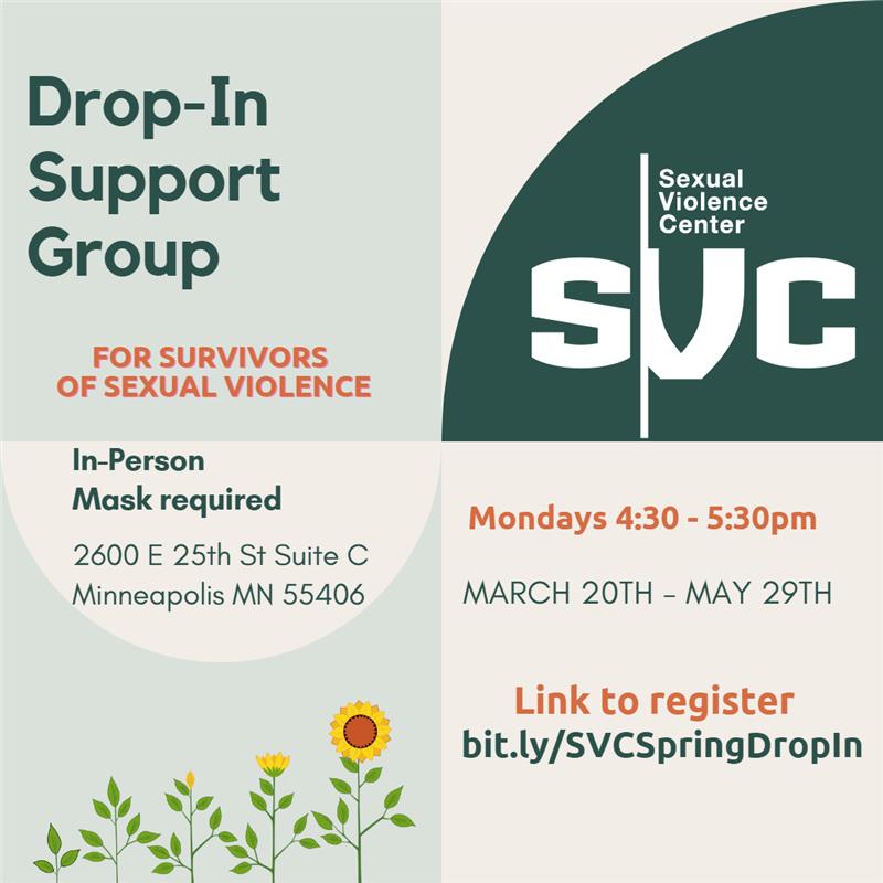 Drop-In Group starts March 20th!