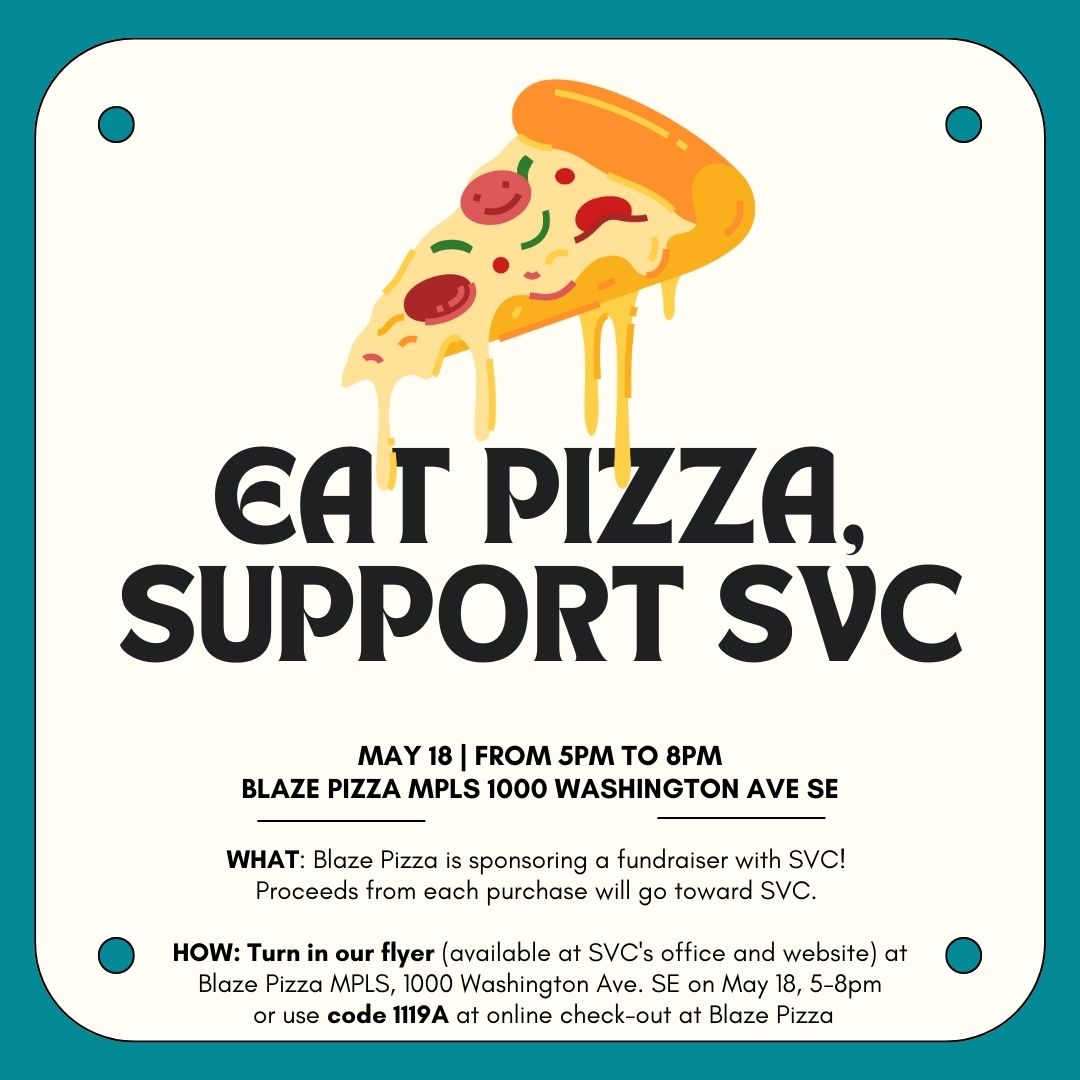 Do you love pizza? Are you interested in supporting SVC?