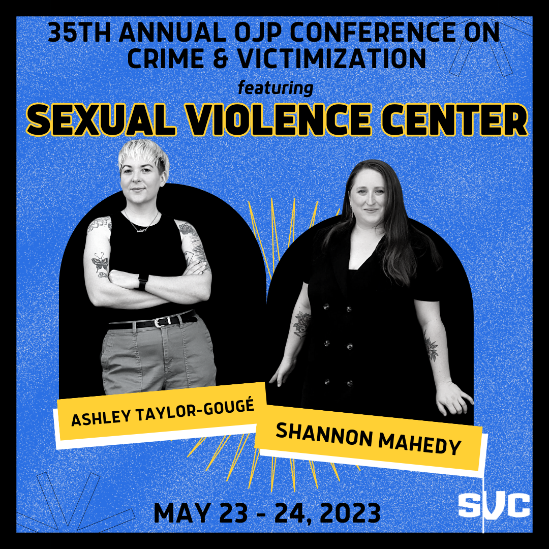 SVC Staff to Present at 35th Annual OJP Conference on Crime and Victimization
